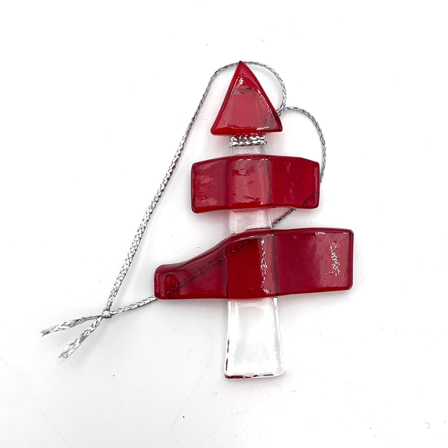 Northern Pine Ornament - Red