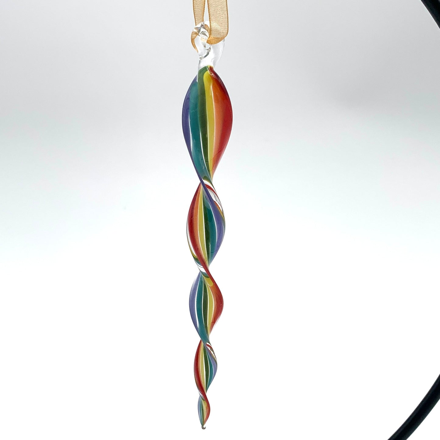 Rainbow Ribbon Ornament
