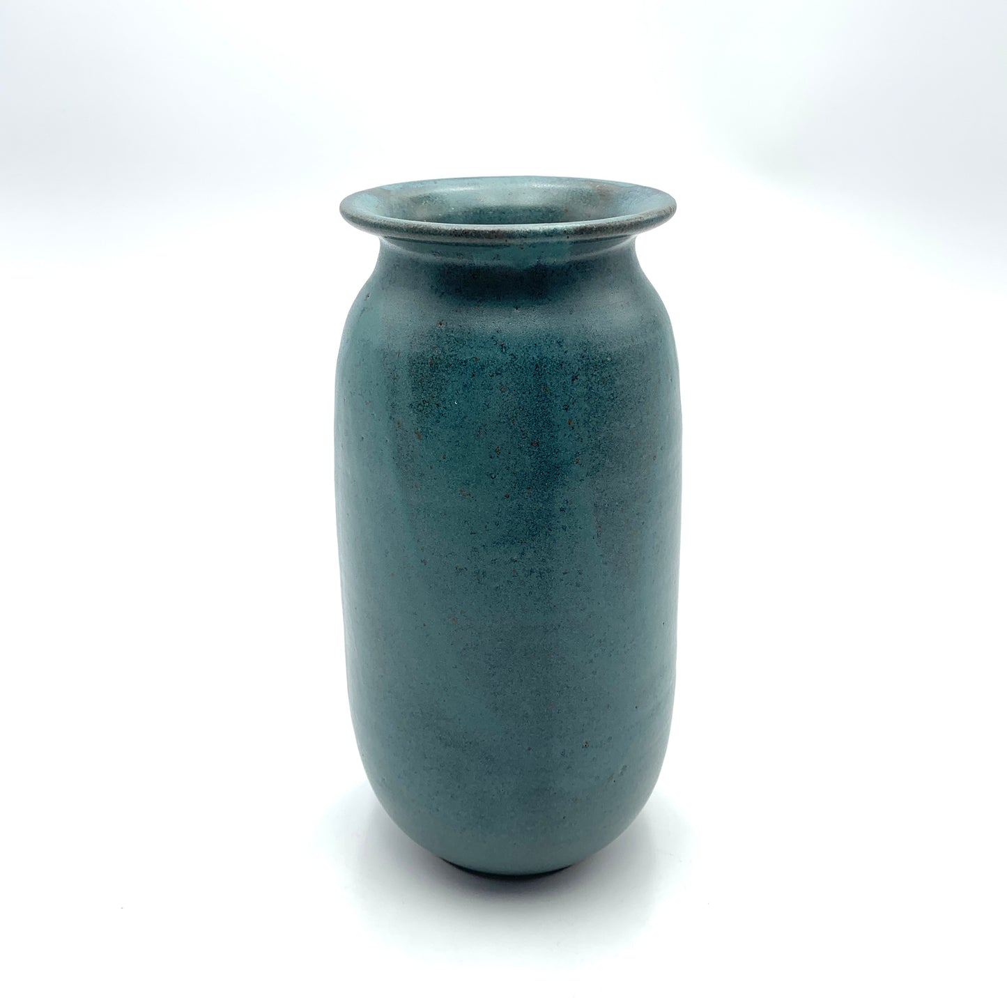 Blue Curl Lip Vase #4