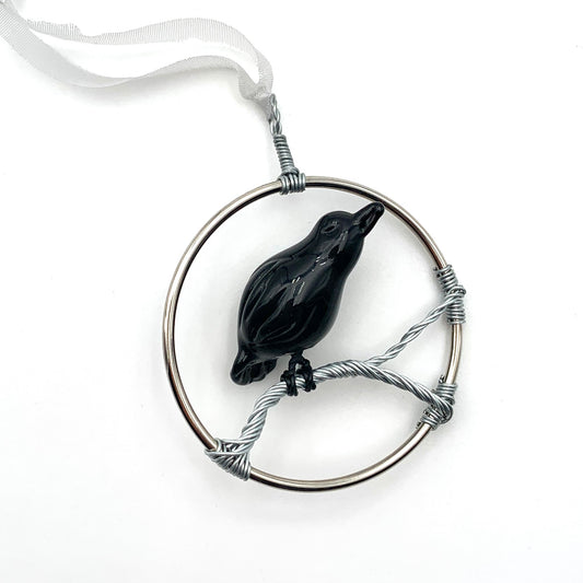 Crow Ornament