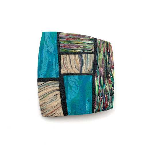 Polymer Clay Brooch