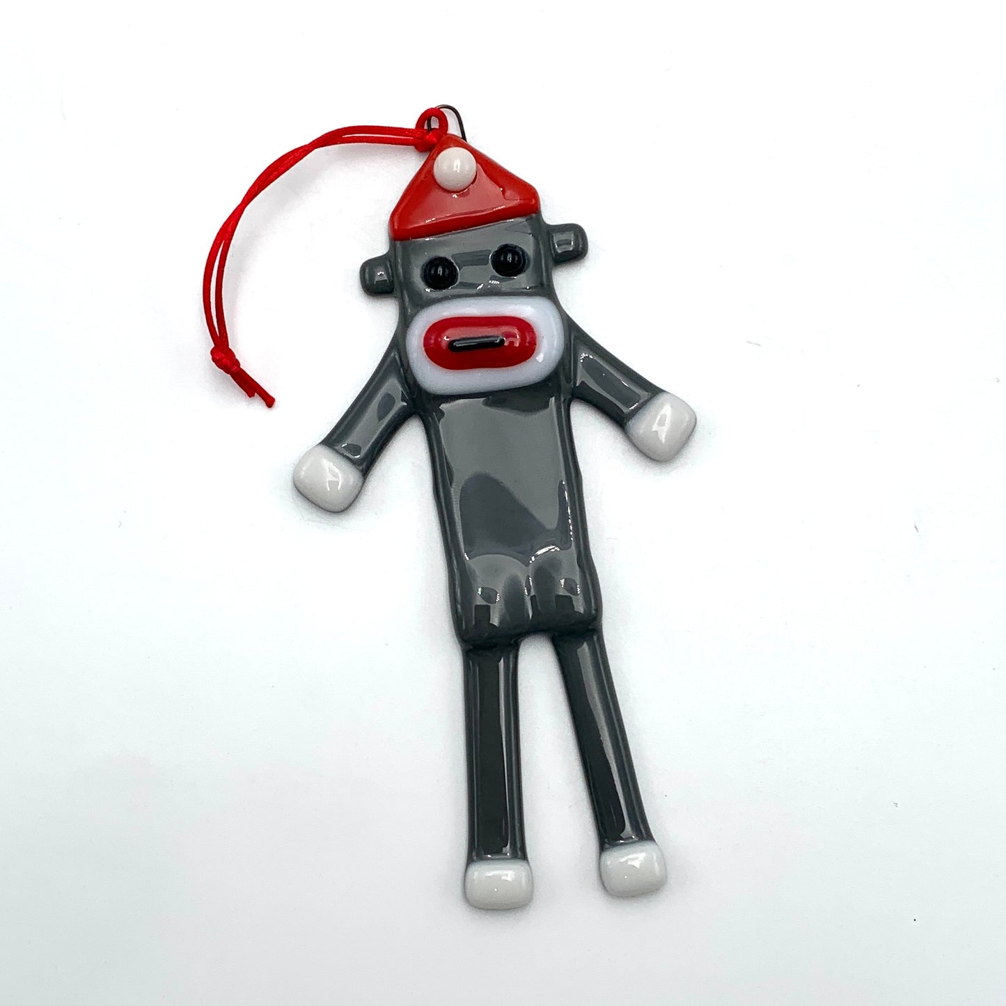 Sock Monkey Ornament