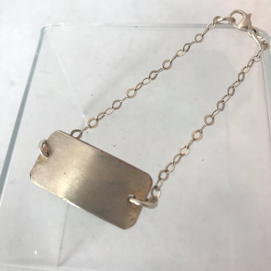 Silver Plated Baby Bracelet