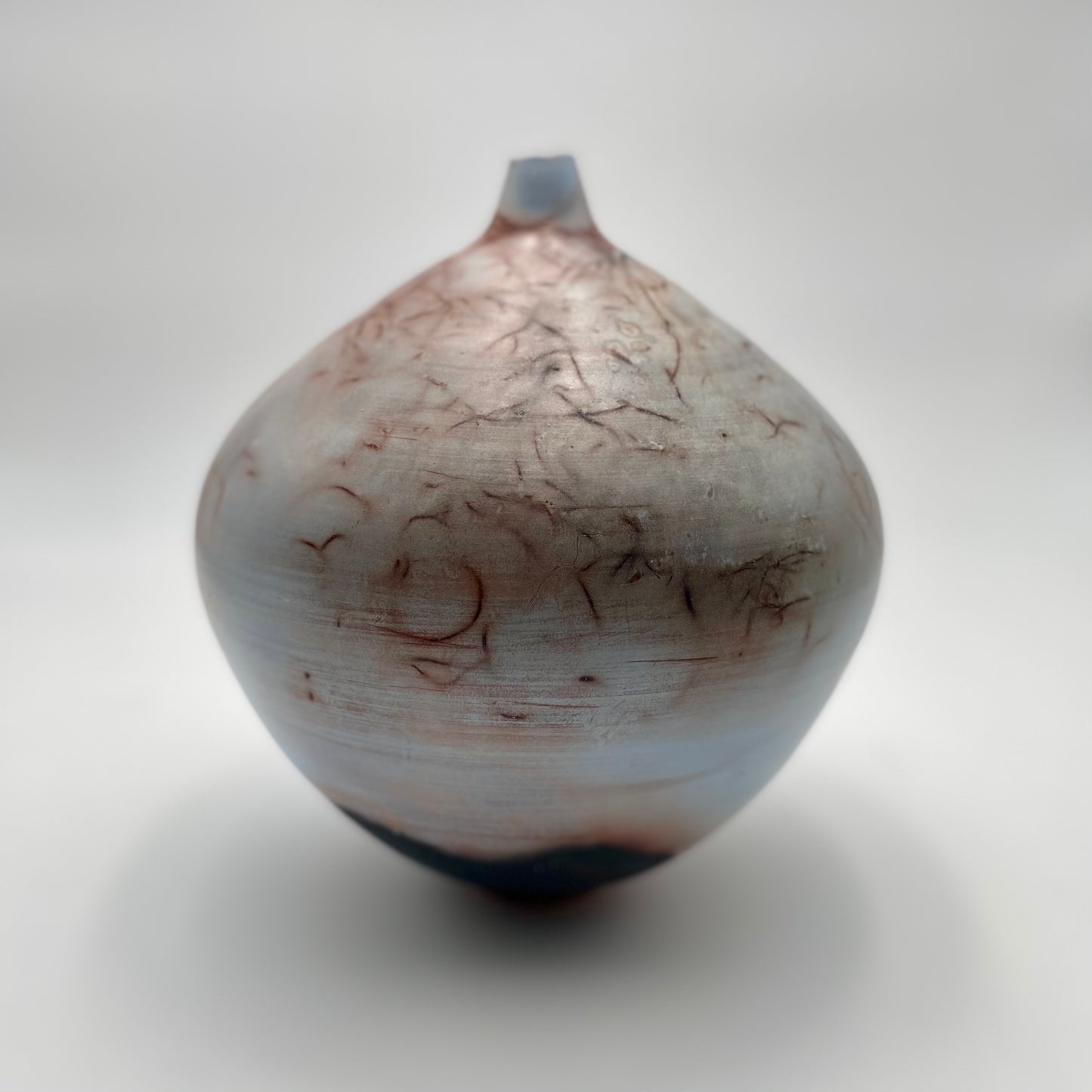 Large Vase- Saggar Fired