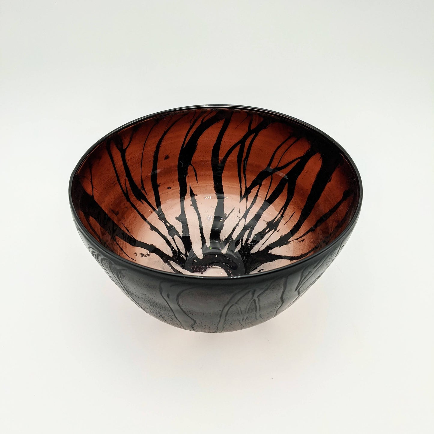 Forest Shadow Bowl- aubergine