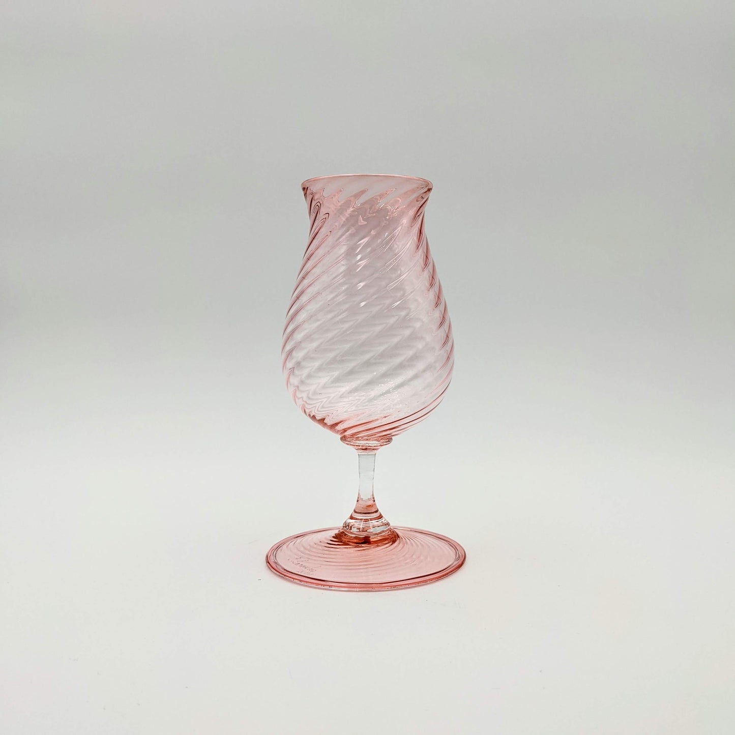 Pink Beer Stemware
