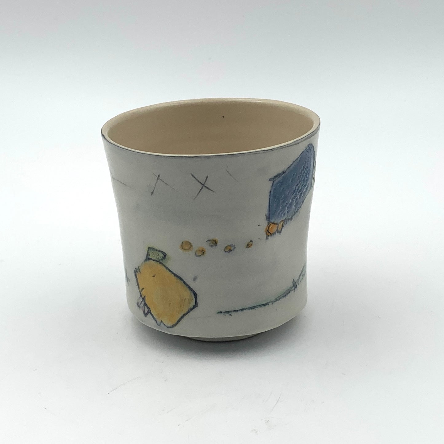 Footed Cup #254