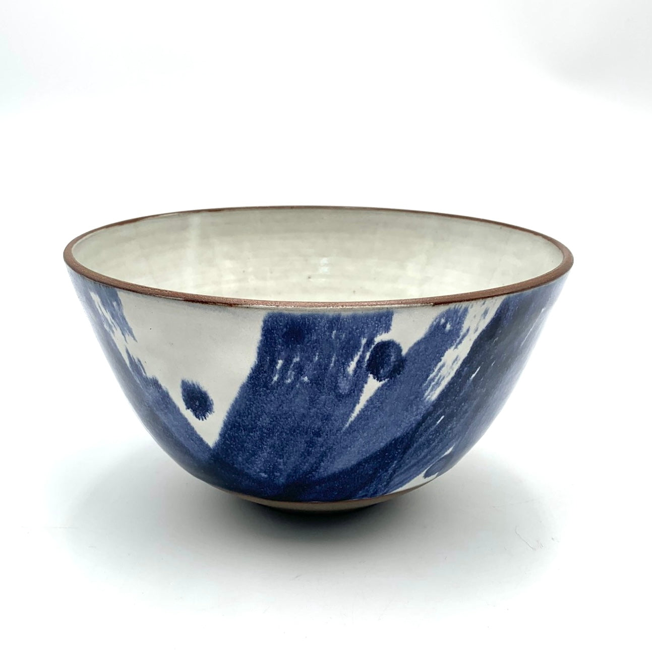 Bowl Med. Cobalt Brushed