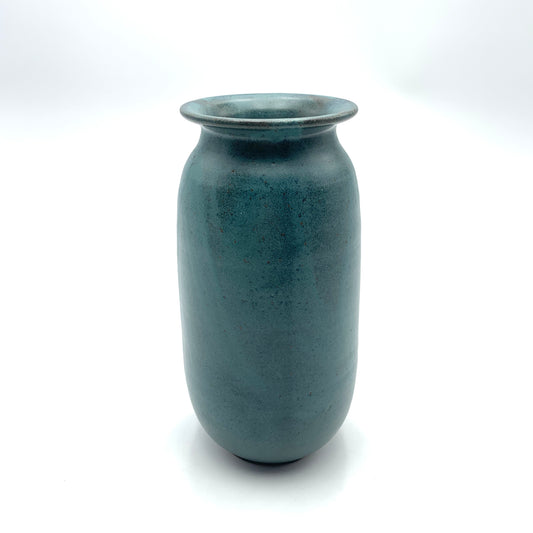 Blue Curl Lip Vase #4