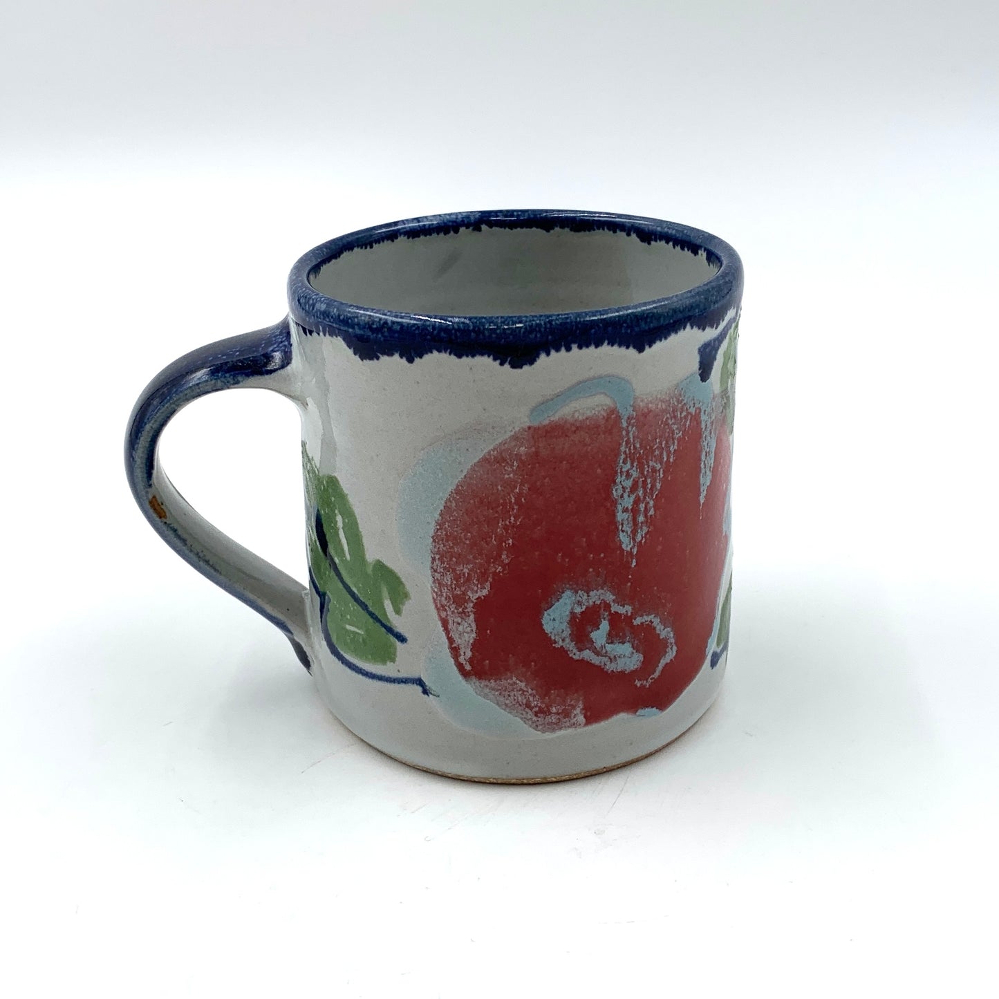 Mug with Fish or Rose Motif