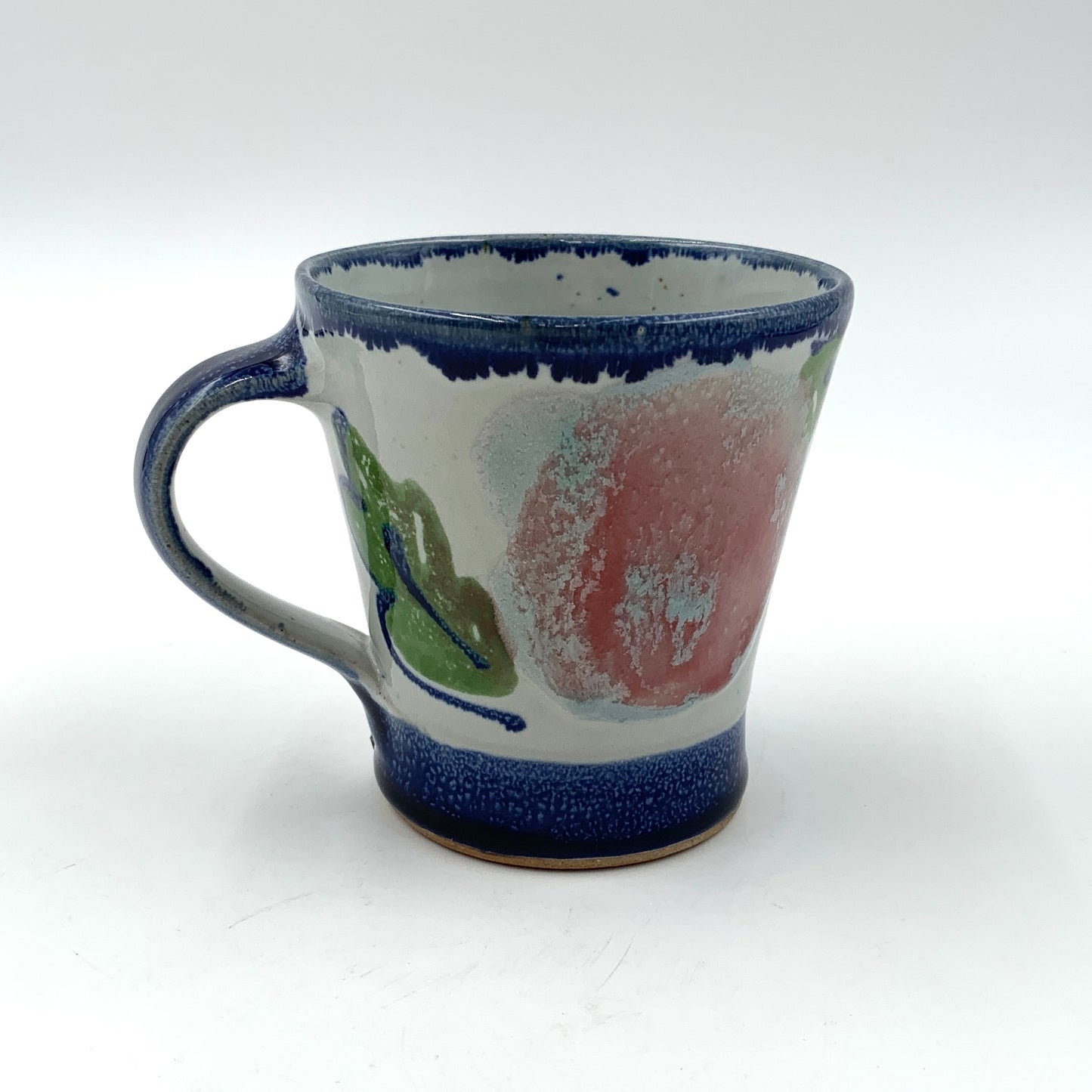 Mug with Fish or Rose Motif
