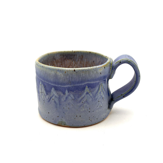 Short Cylinder Mug Blue