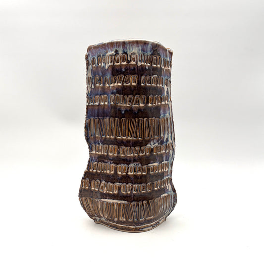 Vase Large Rutile Blue