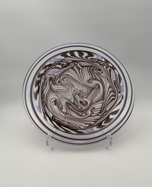 Black and Purple Incalmo Plate