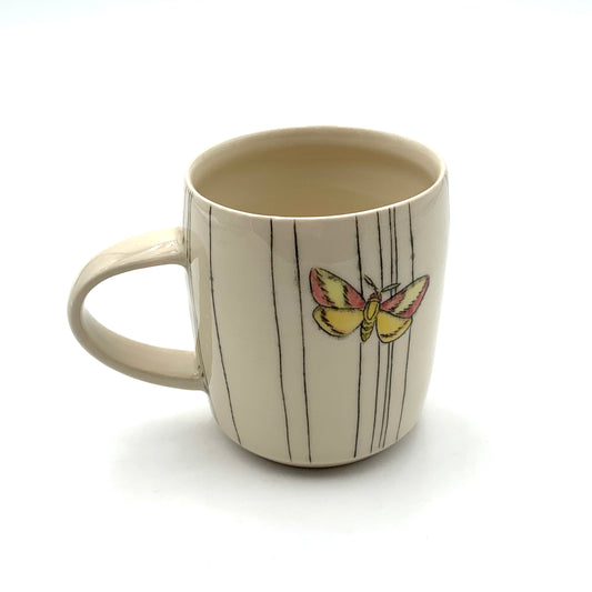Mugs with bugs and stripes