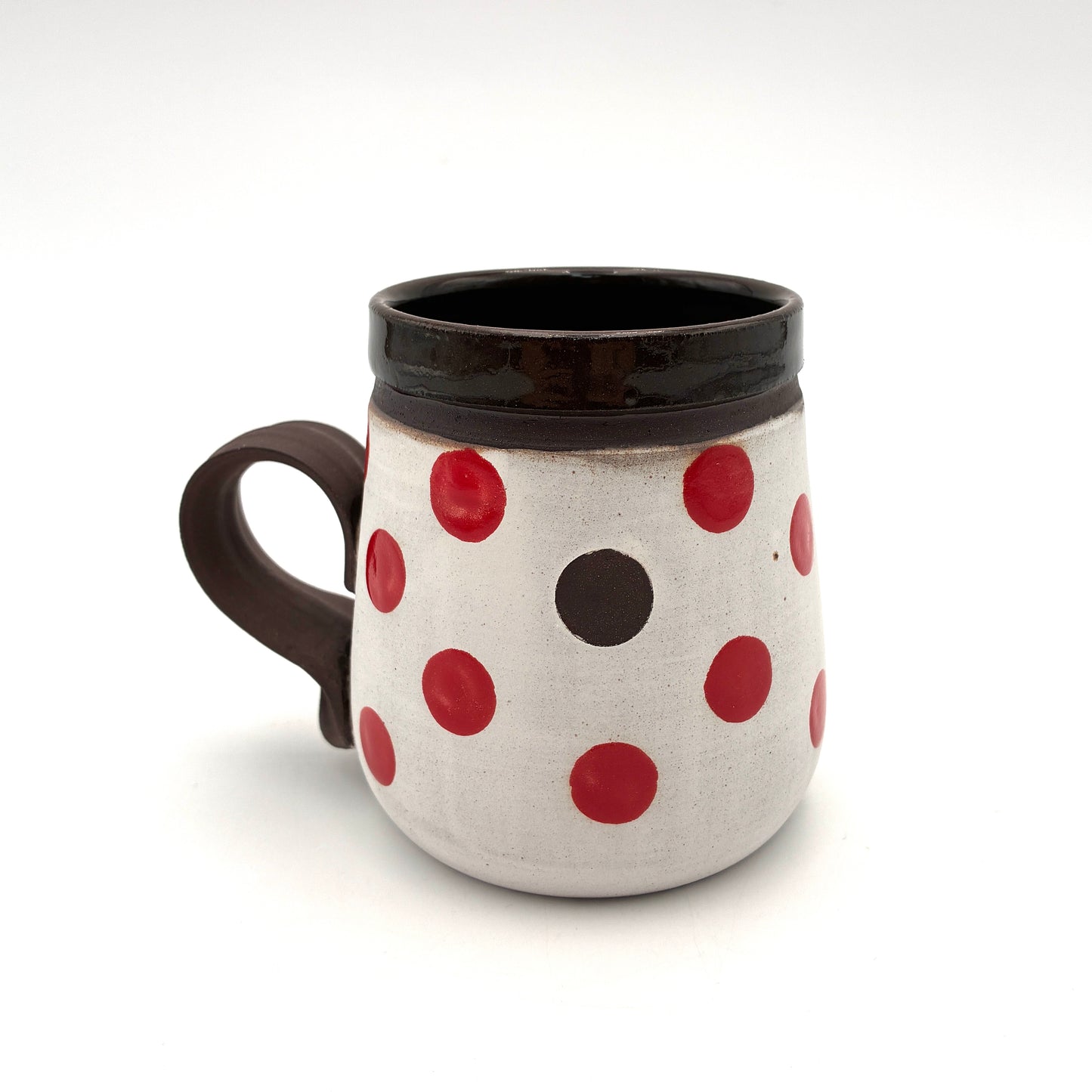 Mug Red Polka Dot