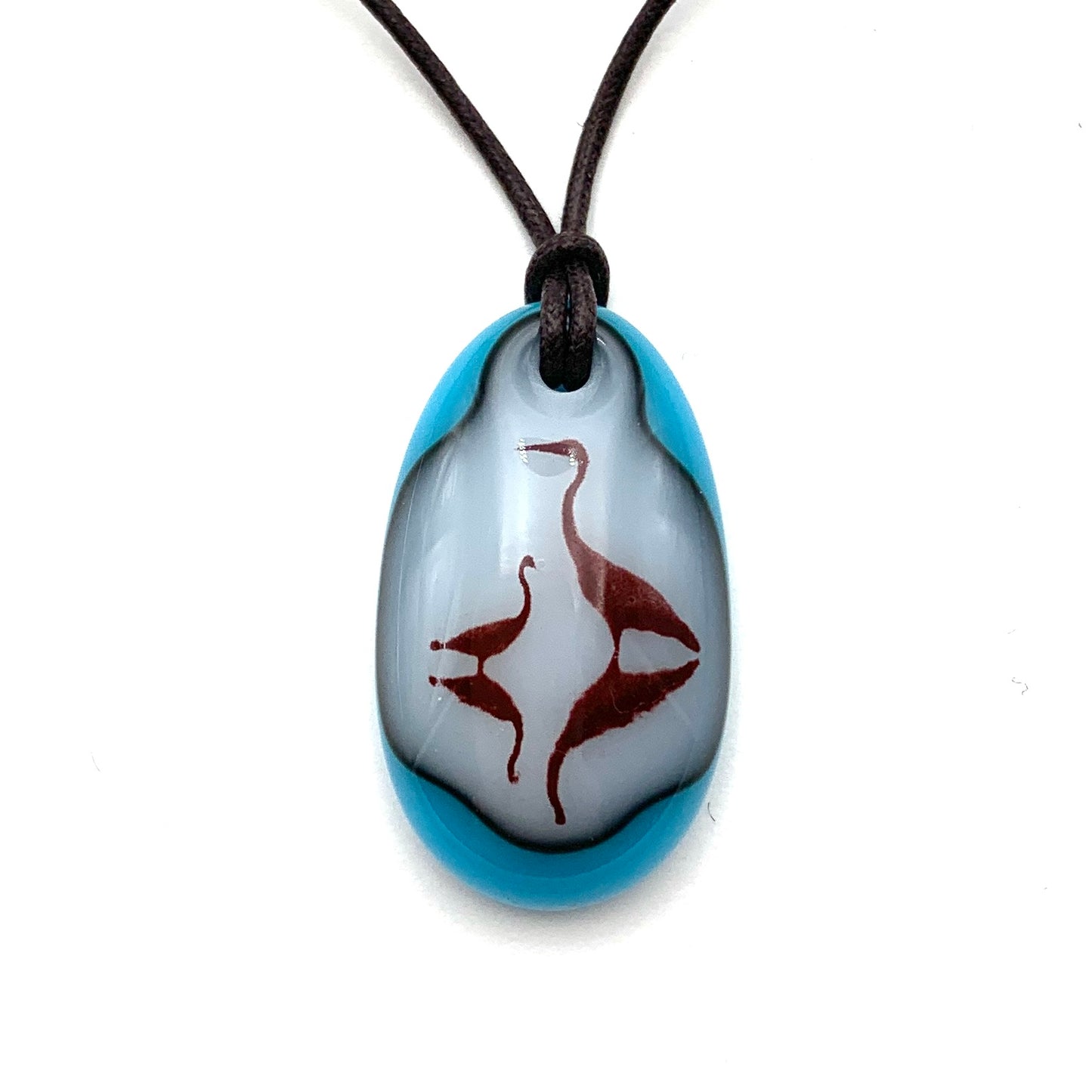 Herons Necklace - Blue