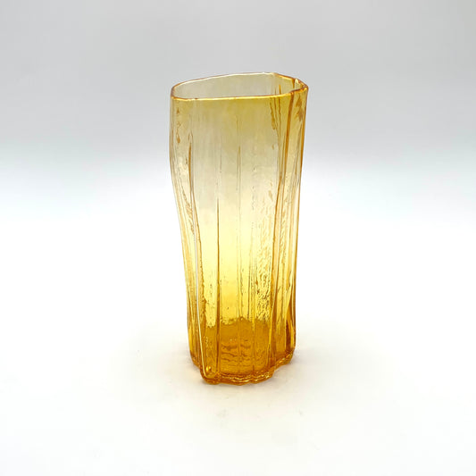Large Xylem Vase Amber