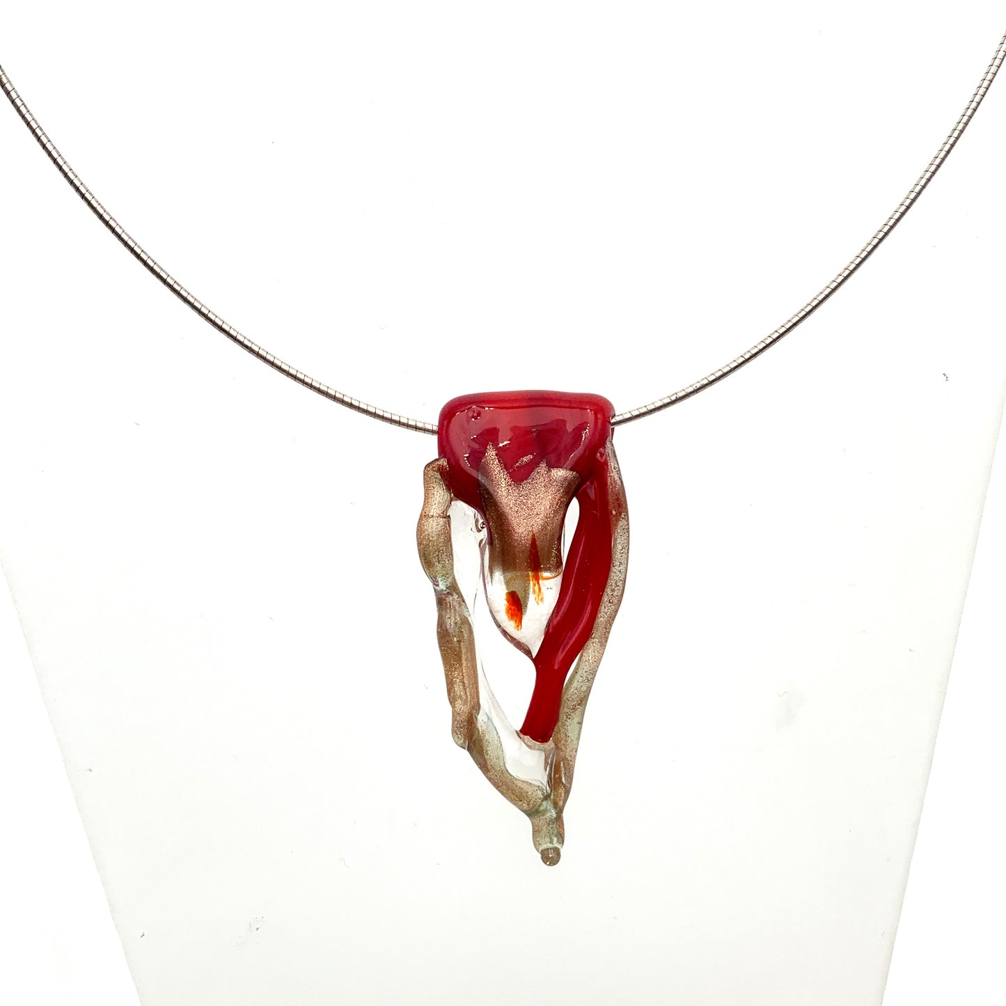 Pendant Abstract Red DMS-PASAL