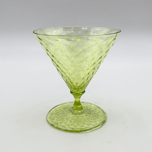 Cocktail Glass - Spring Green