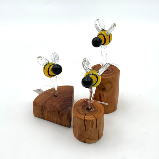 Bee on Wood