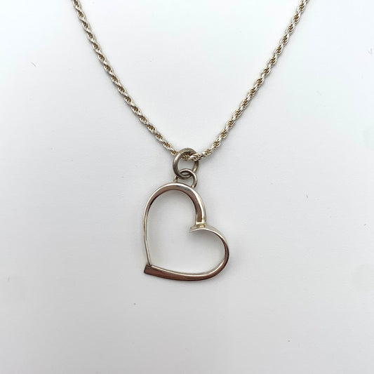 SS Forged Heart Pendant