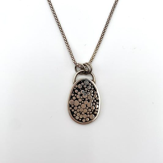 SS Pebbles Drop Necklace