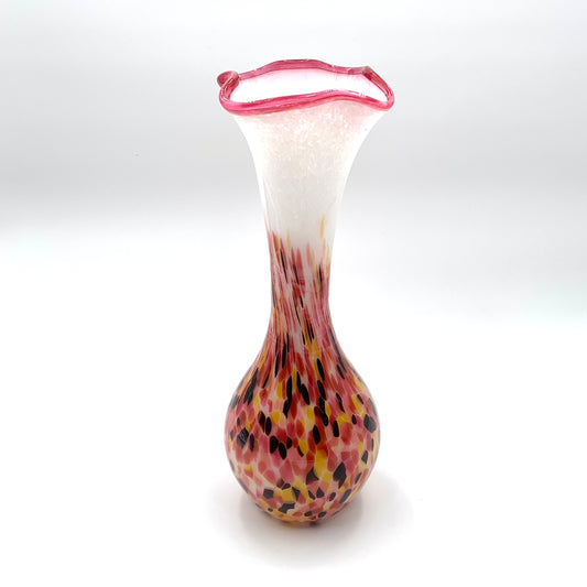 Tall Fluted Vase