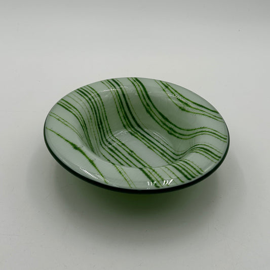 Green Stripes Bowl
