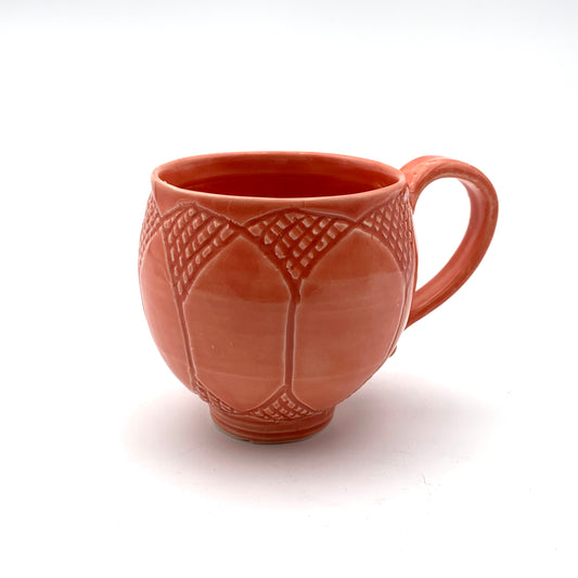 Coral Carved Cup