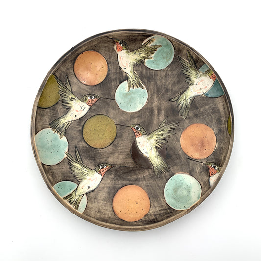 Platter Round Hummingbird