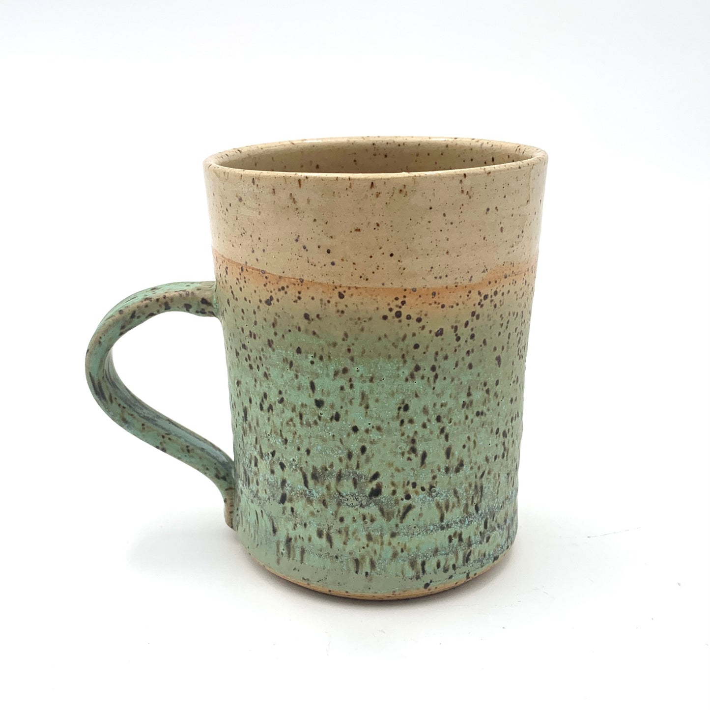 Green Speckled Mug