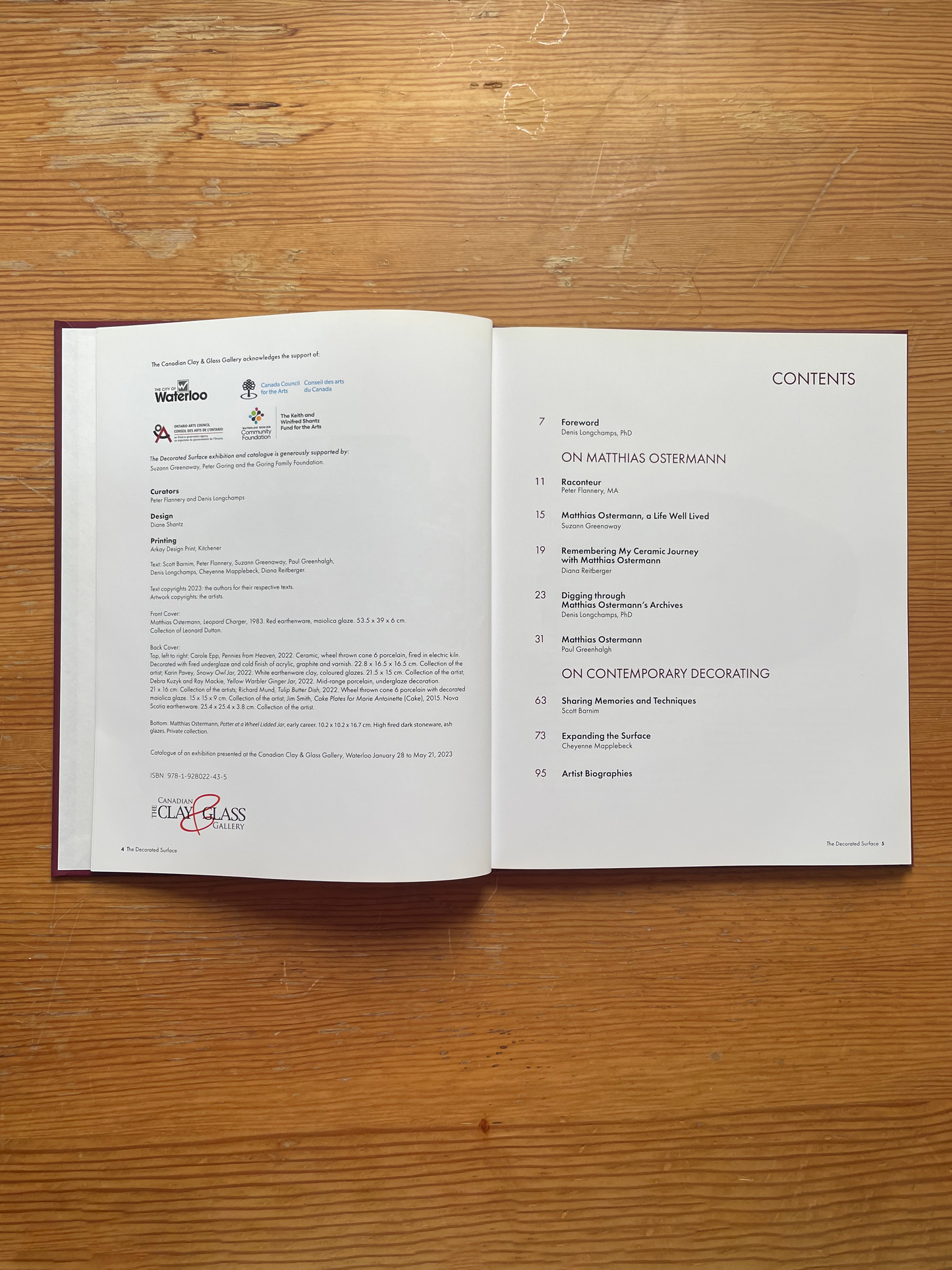 The Decorated Surface