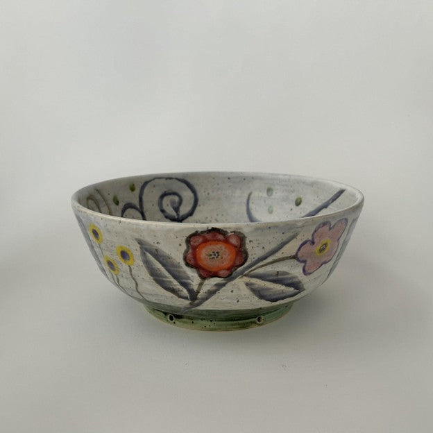 Large Bowl with Blossoms