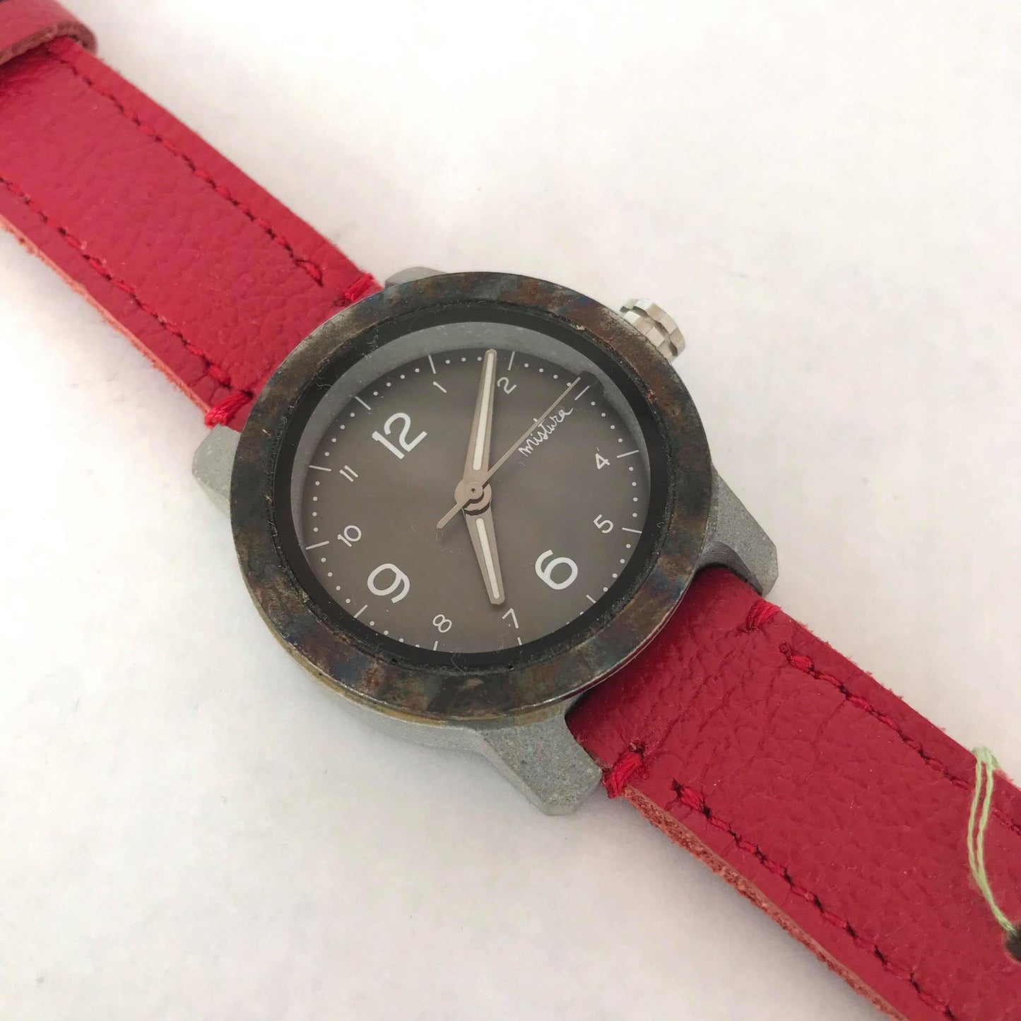 Concrete Grey Watch w/ Red Band