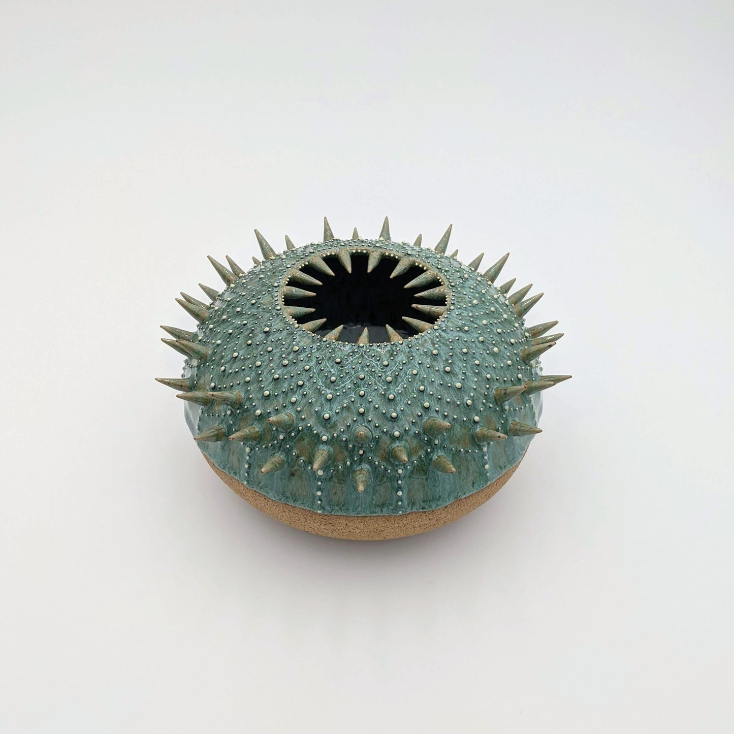 Sea Urchin Vessel Green