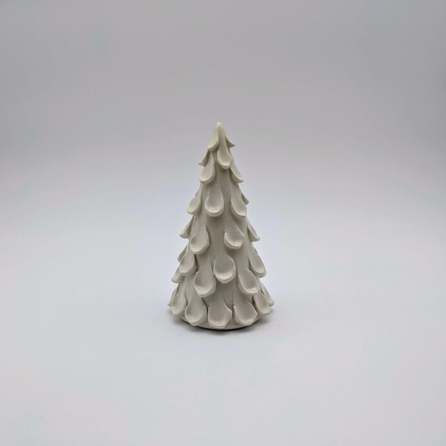 Tree 6.5" White (clear)