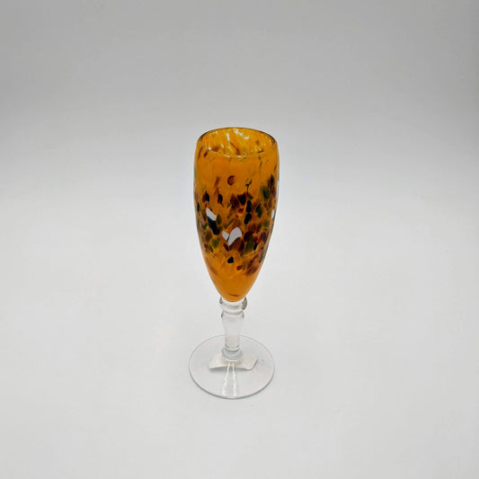 Champagne Glass, Monet Orange