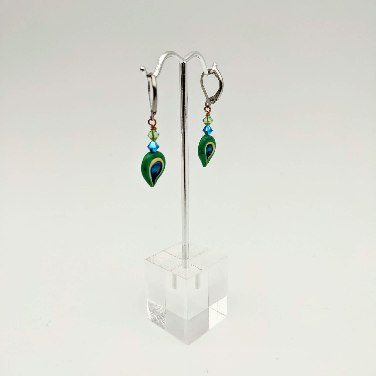 ER Feather Eye; Green/Blue (FE01)
