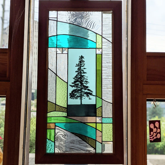 Panel: Solitary Spruce