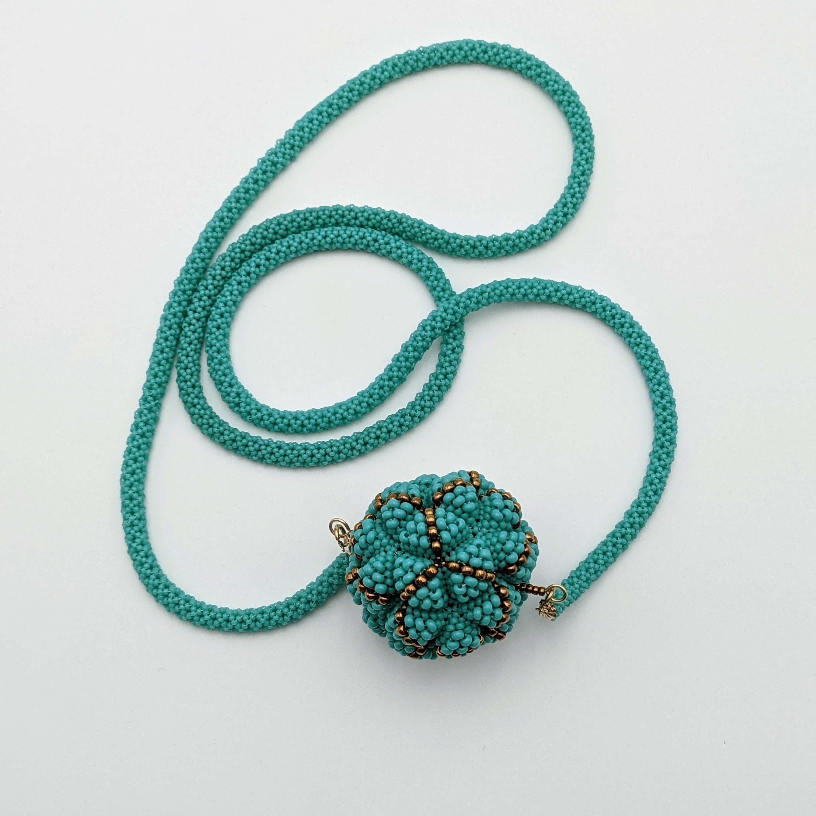 Talisman Rope Talisman NL Turquoise Rope Turq Bronze Diagonal Sphere – Shop The Clay ...